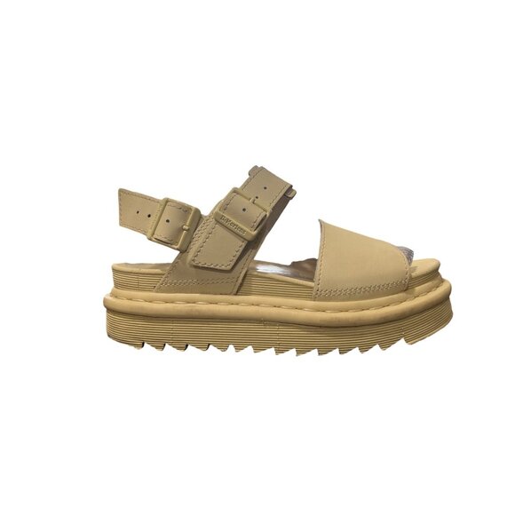 Dr. Doc Martens Voss Mono Sandals Yellow Womens Size EU 37 US 6 - Picture 7 of 9